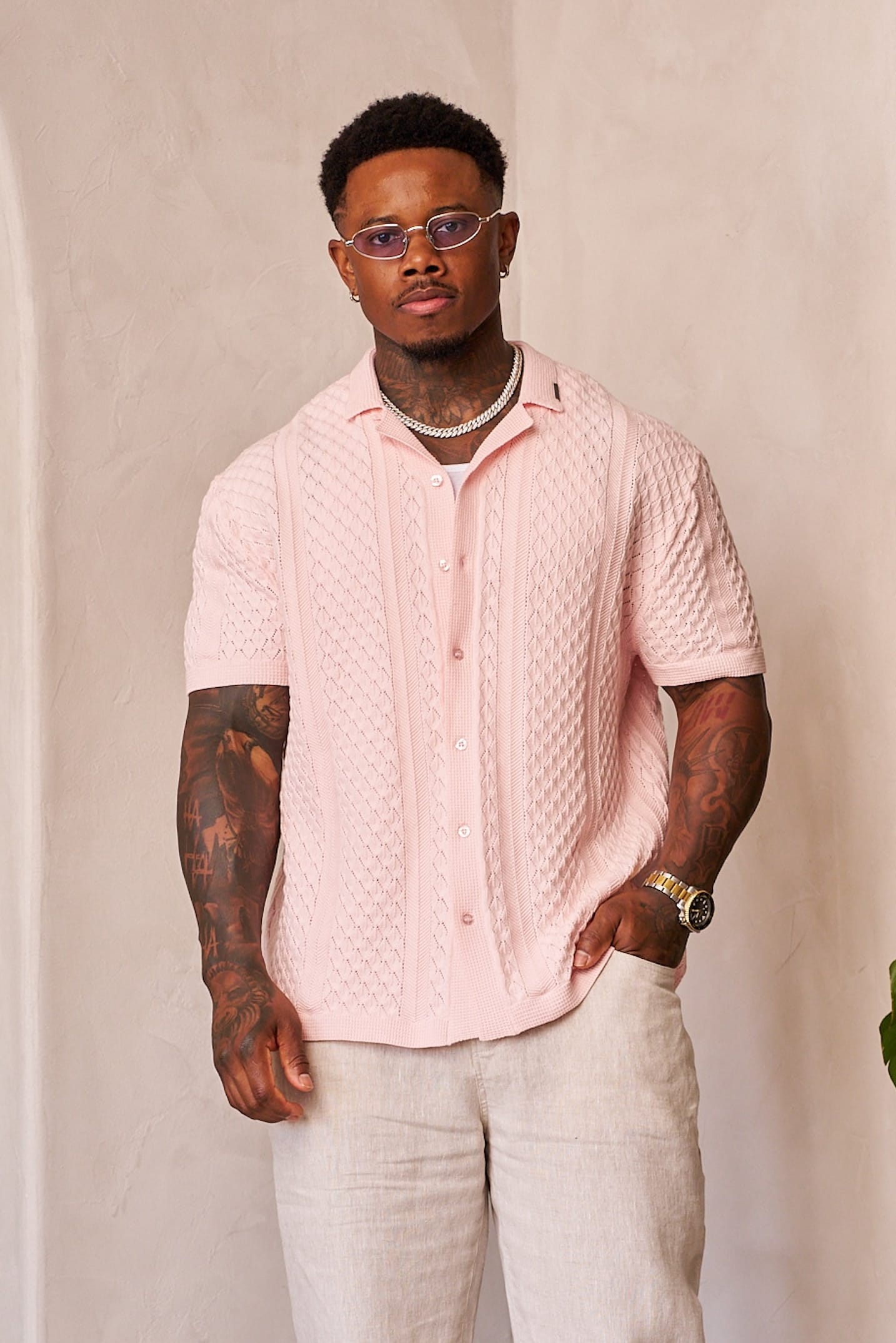 4335 - Monte Carlo Knit Button-Ups