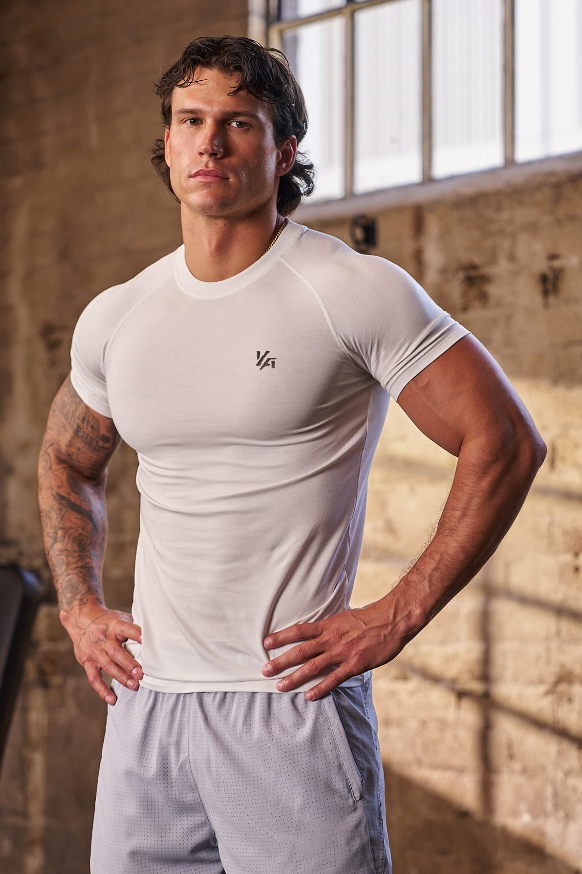 4016 - Natural Cotton Compression Tees