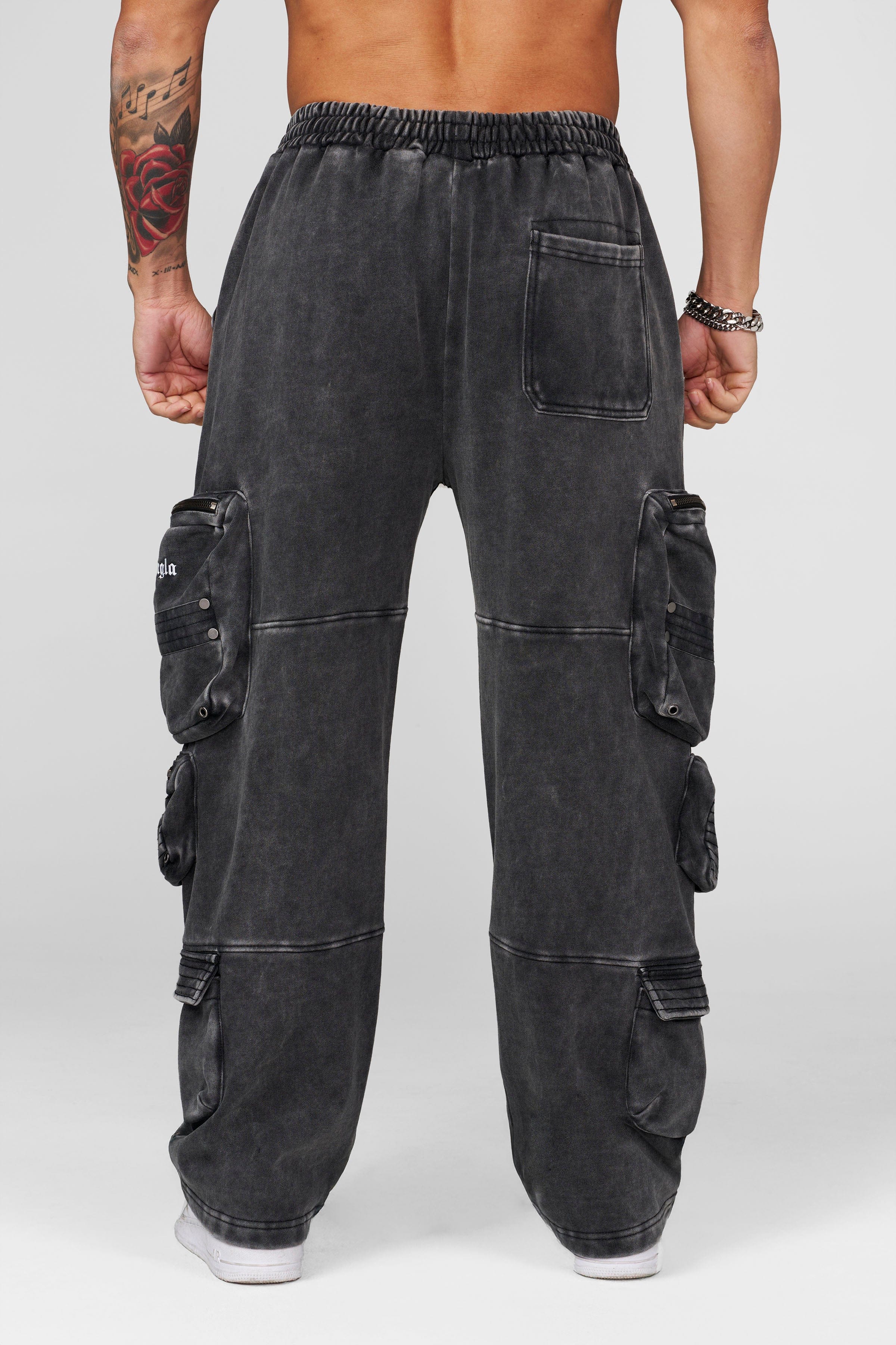 2027 - Stacked Cargo Sweats