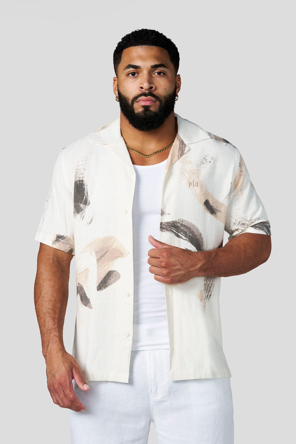 4087 - Riviera Art Button-Ups