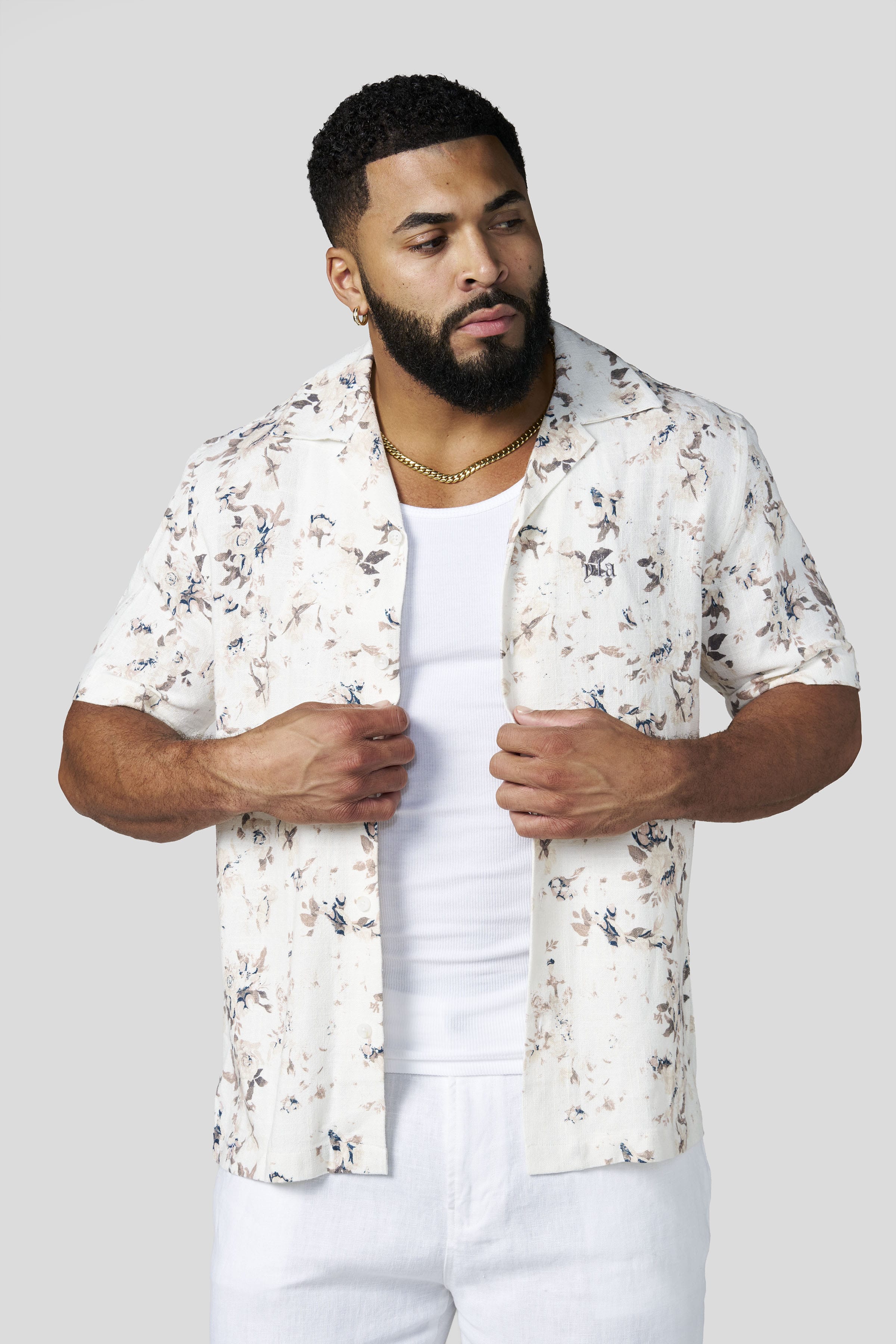 4087 - Riviera Art Button-Ups
