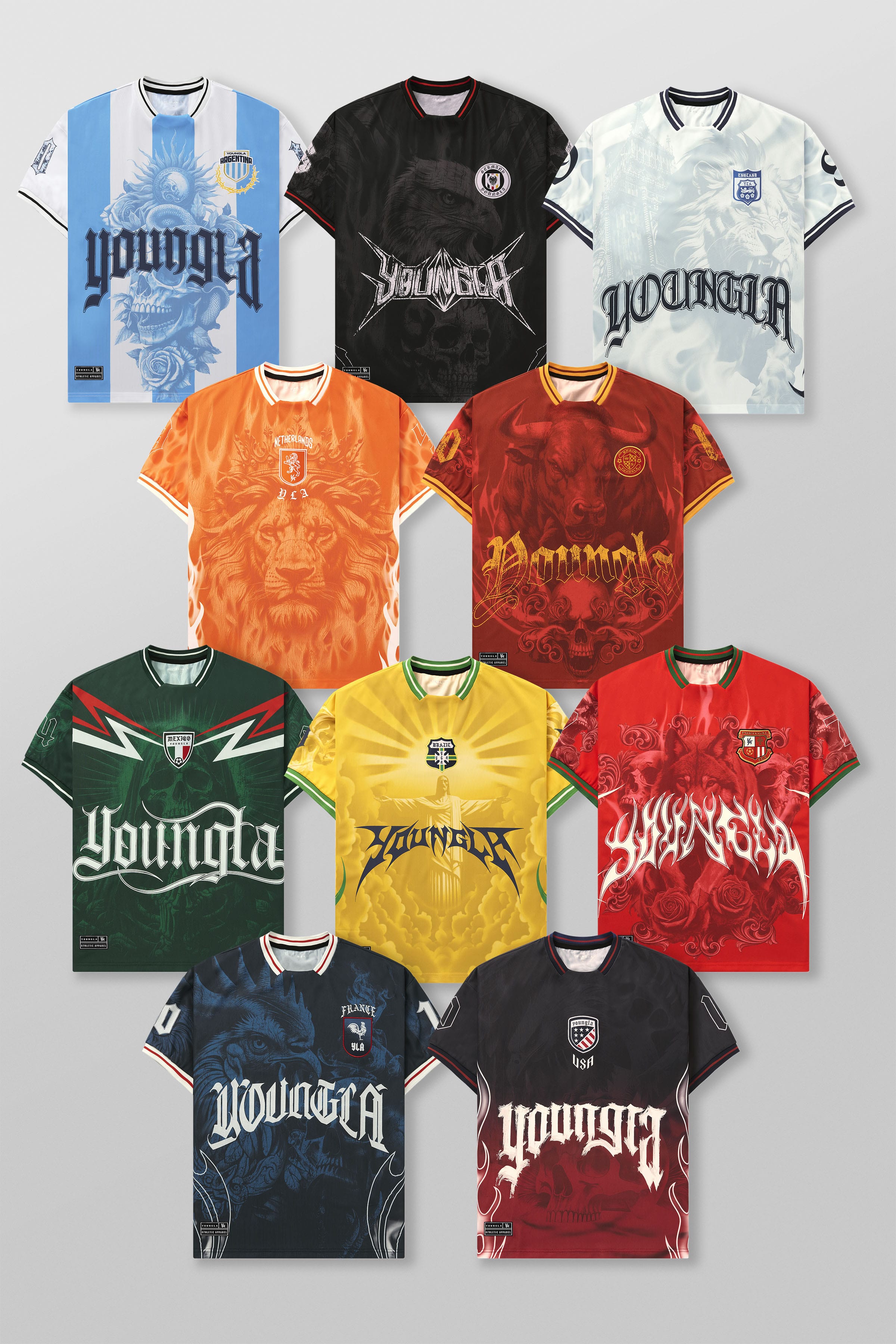4215 - International Football Jerseys