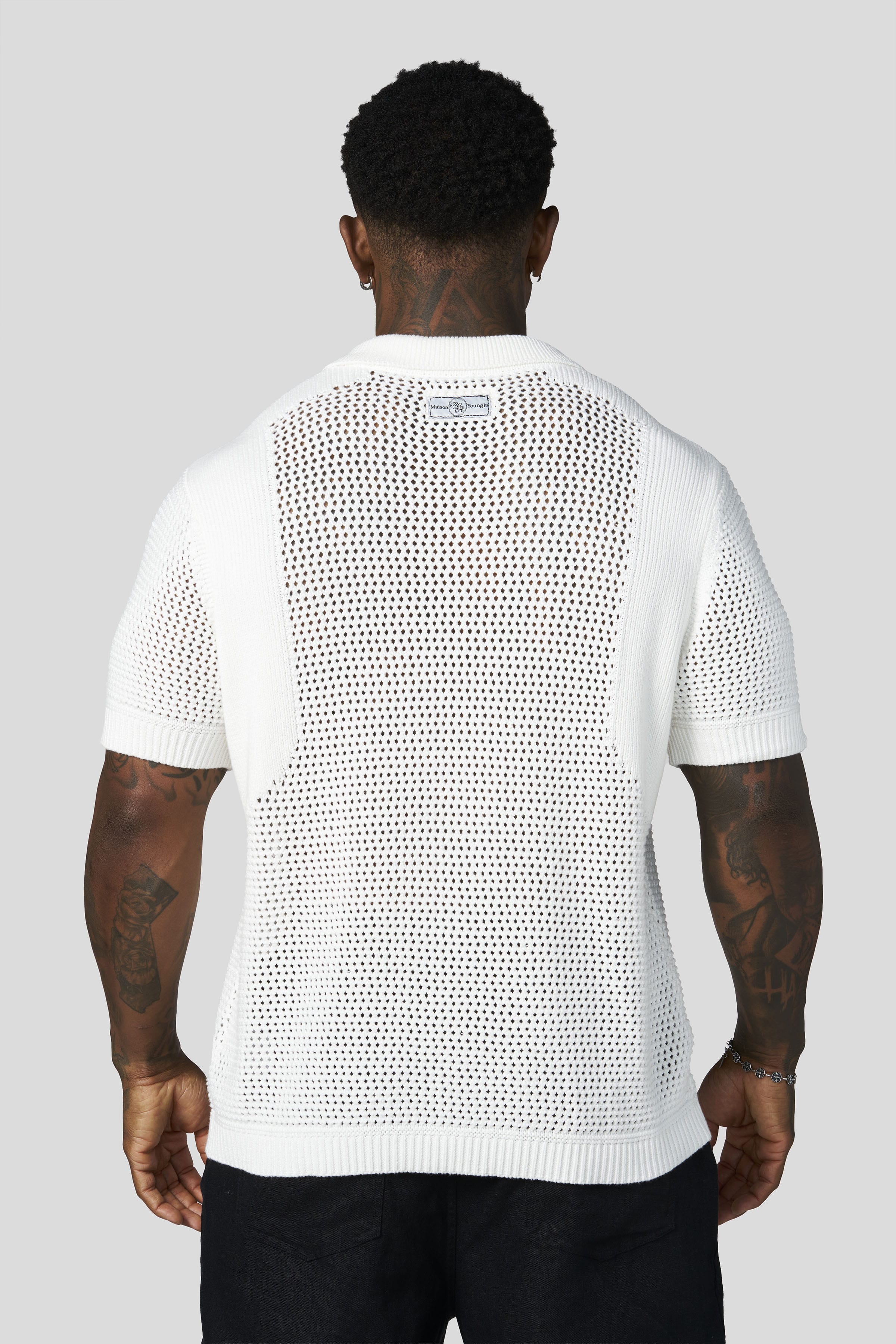 4308 - Upscale Crochet Polos