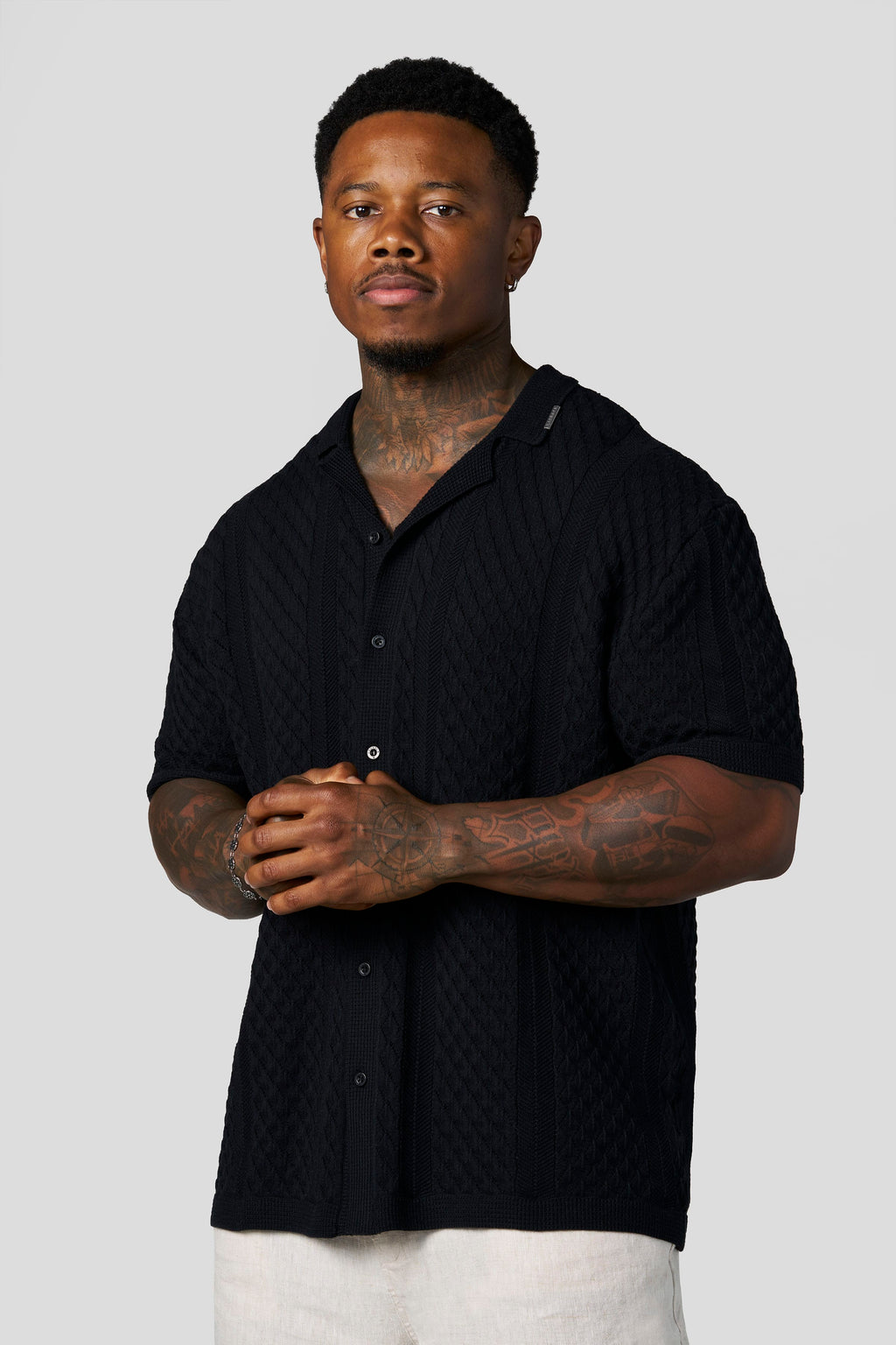 4335 - Monte Carlo Knit Button-Ups