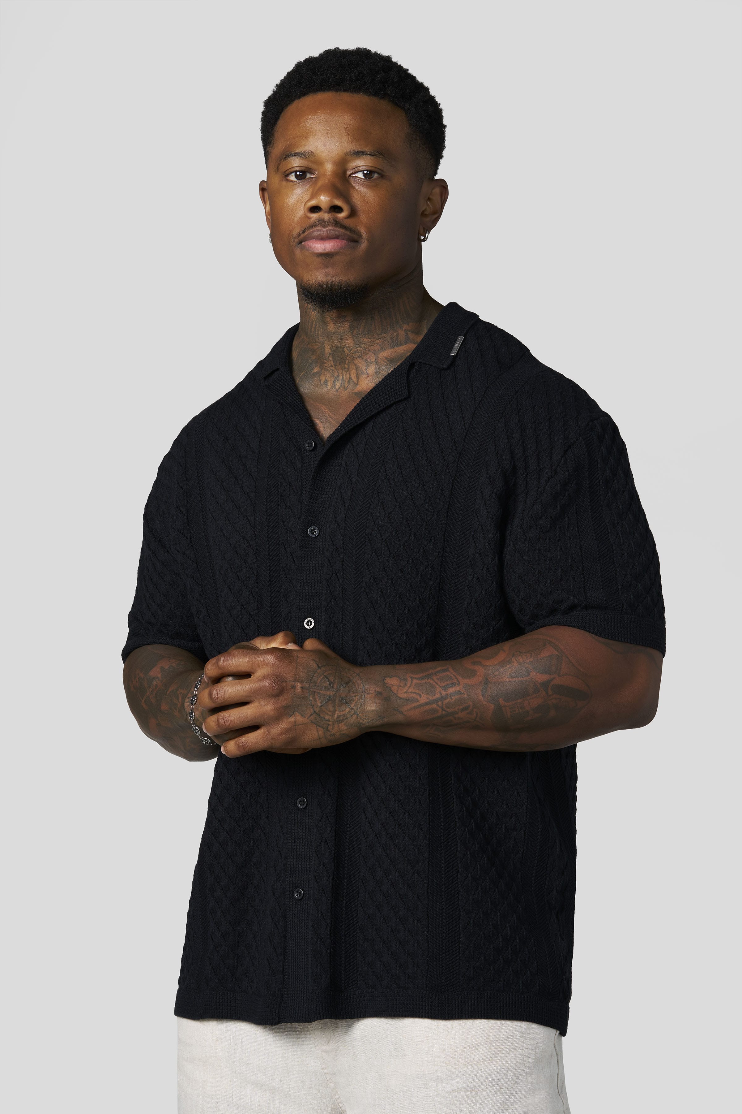 4335 - Monte Carlo Knit Button-Ups