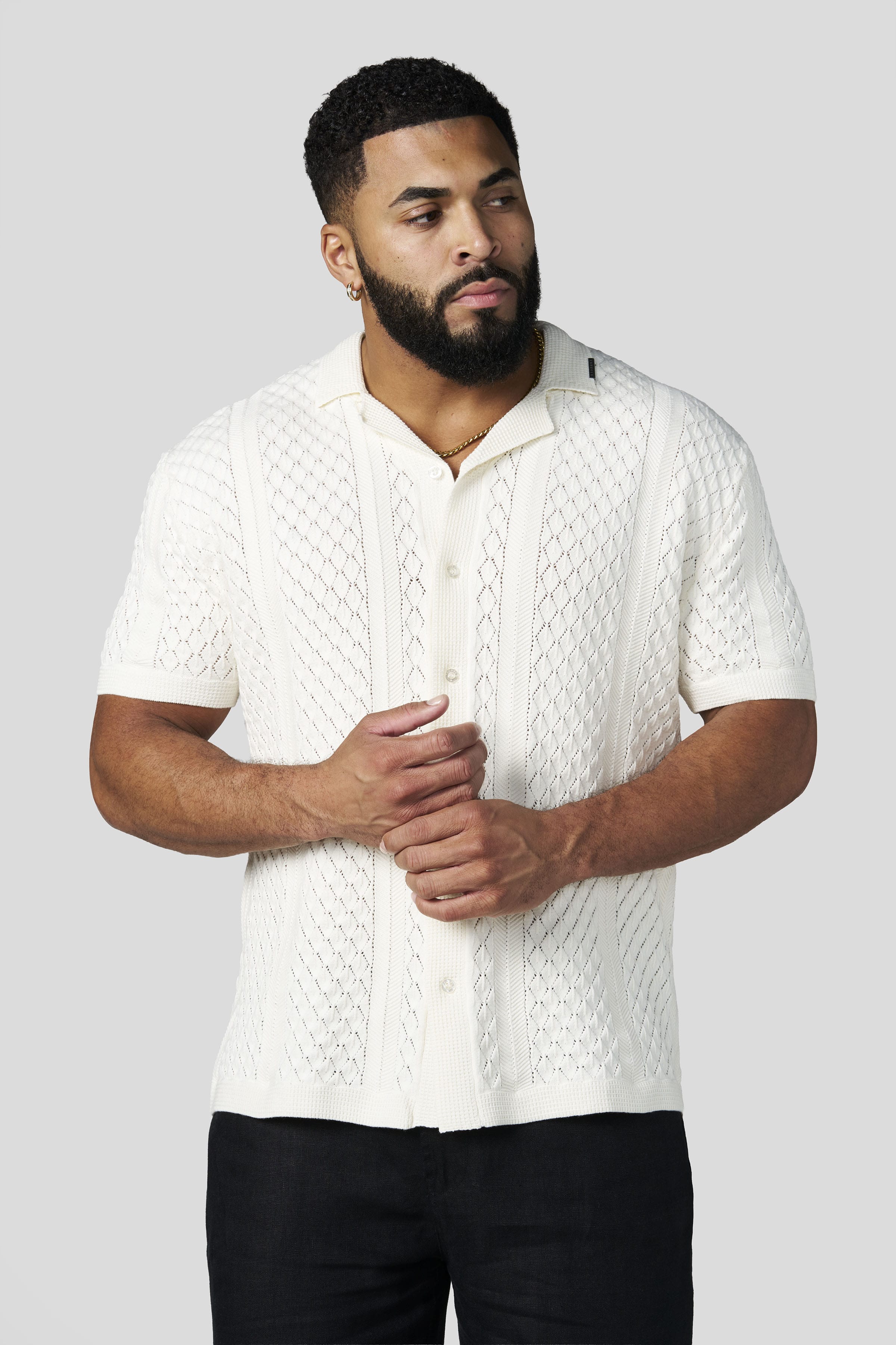 4335 - Monte Carlo Knit Button-Ups