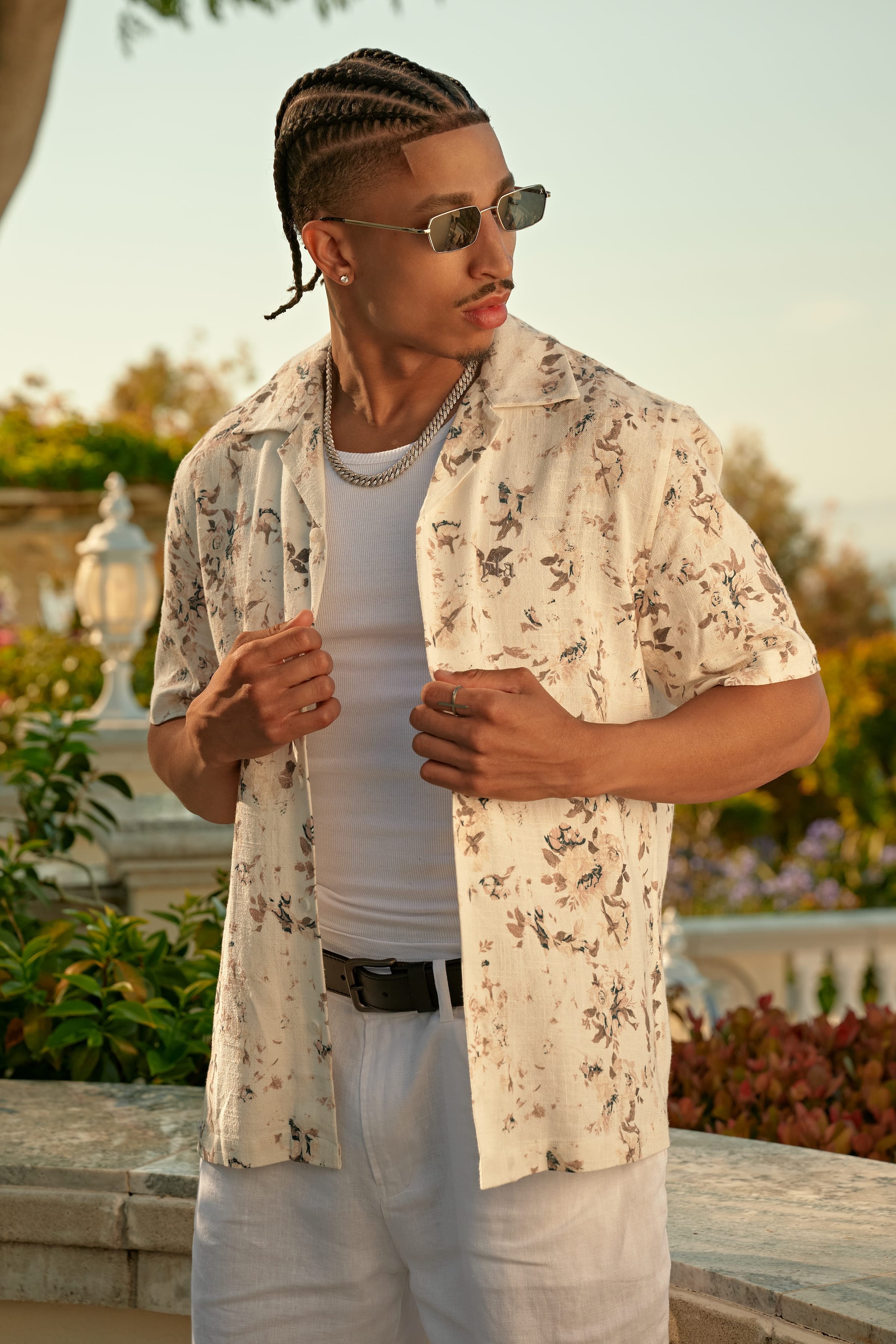 4087 - Riviera Art Button-Ups