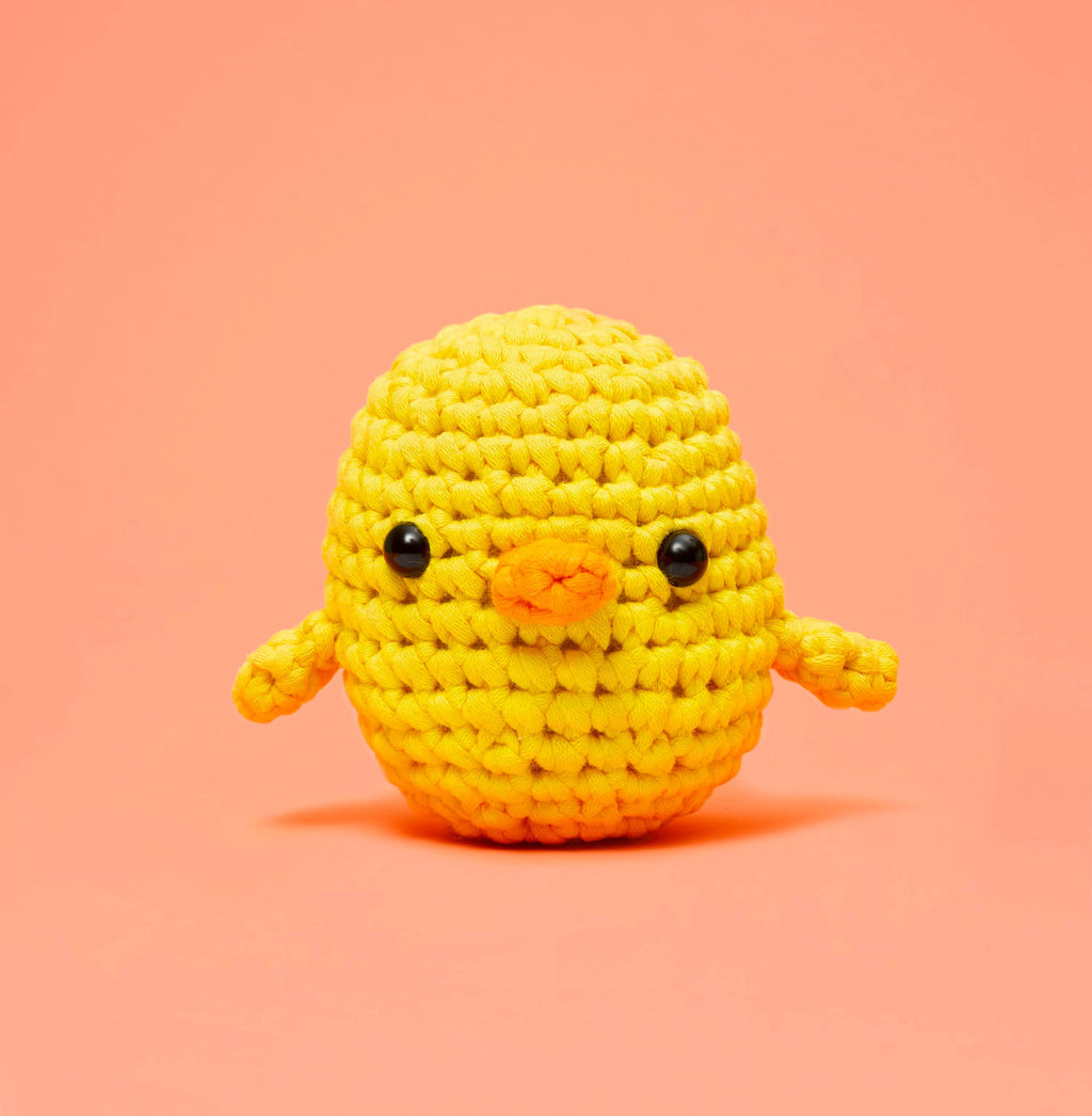 Woobles Beginner Crochet Kit - Kiki the Chick